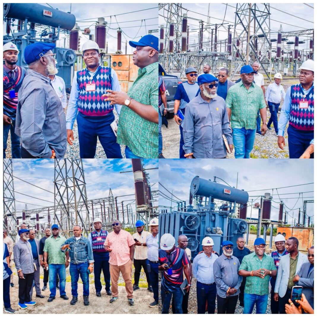 DELTA MOVES CLOSER TO 24-HOUR POWER SUPPLY AS ENERGY COMMISSIONER INSPECTS KEY TCN FACILITIES DELTA MOVES CLOSER TO 24-HOUR POWER SUPPLY AS ENERGY COMMISSIONER INSPECTS KEY TCN FACILITIES