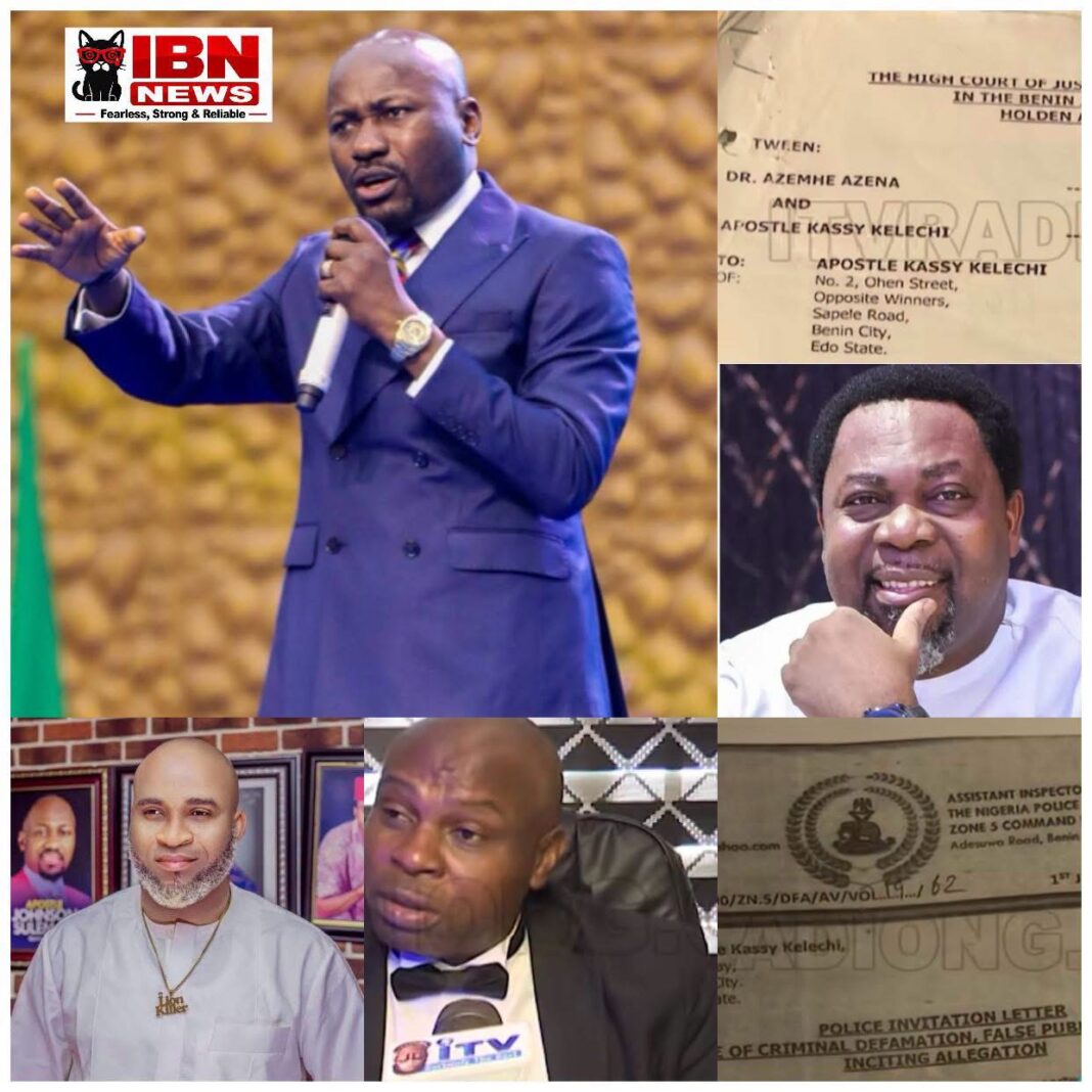 LAWYER DISMISSES INTIMIDATION CLAIMS IN AZEME AZENA LEGAL DISPUTE, DENIES APOSTLE JOHNSON SULEMAN’S INVOLVEMENT LAWYER DISMISSES INTIMIDATION CLAIMS IN AZEME AZENA LEGAL DISPUTE, DENIES APOSTLE JOHNSON SULEMAN’S INVOLVEMENT