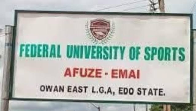 OWAN YOUTH ASSEMBLY RAISES CONCERN OVER DELAY IN TAKE-OFF OF FEDERAL UNIVERSITY OF SPORTS, AFUZE OWAN YOUTH ASSEMBLY RAISES CONCERN OVER DELAY IN TAKE-OFF OF FEDERAL UNIVERSITY OF SPORTS, AFUZE