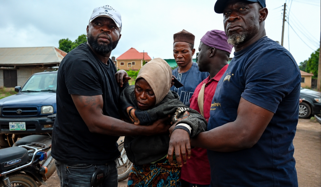 Police, Sunday Igboho’s Security Outfit Rescue Abducted Oyo Woman, Son in Kwara Police, Sunday Igboho’s Security Outfit Rescue Abducted Oyo Woman, Son in Kwara