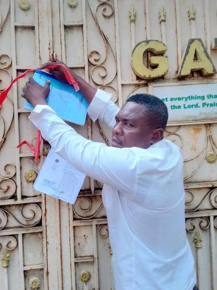 Barr. Kenneth Okonkwo officially served court process in Enugu Barr. Kenneth Okonkwo officially served court process in Enugu