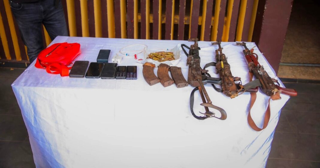 EDO POLICE RESCUE THREE ABDUCTED AAU STUDENTS, RECOVER AK-47 RIFLES EDO POLICE RESCUE THREE ABDUCTED AAU STUDENTS, RECOVER AK-47 RIFLES