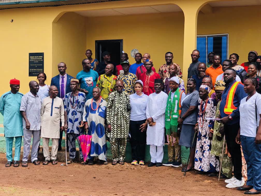 EDO GOVT, DIASPORA PARTNERS COMMISSION RENOVATED UGOMOSON PRIMARY HEALTH CENTRE EDO GOVT, DIASPORA PARTNERS COMMISSION RENOVATED UGOMOSON PRIMARY HEALTH CENTRE