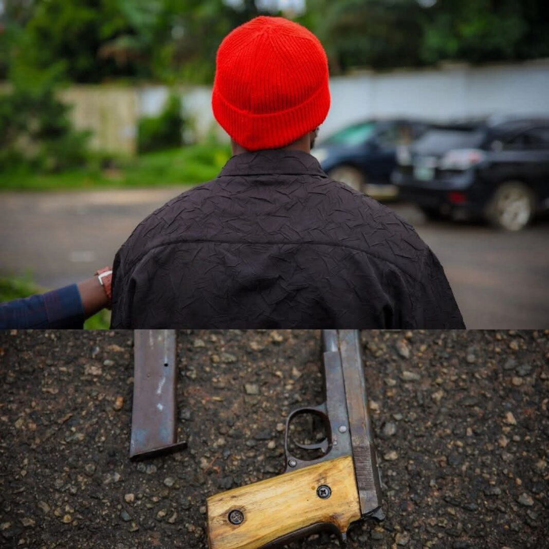 29-YEAR-OLD MAN RENOUNCES CULTISM, SURRENDERS PISTOL TO POLICE IN EDO 29-YEAR-OLD MAN RENOUNCES CULTISM, SURRENDERS PISTOL TO POLICE IN EDO