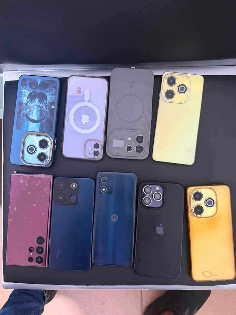 DELTA POLICE BUST PHONE-STEALING SYNDICATE, RECOVER NINE BRAND-NEW ANDROID PHONES DELTA POLICE BUST PHONE-STEALING SYNDICATE, RECOVER NINE BRAND-NEW ANDROID PHONES