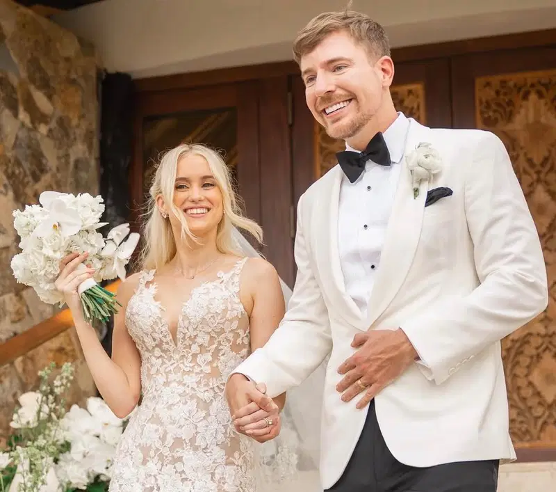 YOUTUBE STAR MRBEAST MARRIES LONGTIME PARTNER THEA BOOYSEN YOUTUBE STAR MRBEAST MARRIES LONGTIME PARTNER THEA BOOYSEN