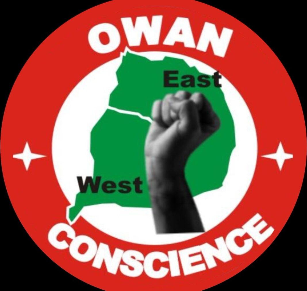 OWAN CONSCIENCE CONDEMNS FORMER EDO SPEAKER AGBEBAKU’S REMOVAL AND IMPEACHMENT, SAYS OWAN WILL NOT BE SILENCED OWAN CONSCIENCE CONDEMNS FORMER EDO SPEAKER AGBEBAKU’S REMOVAL AND IMPEACHMENT, SAYS OWAN WILL NOT BE SILENCED