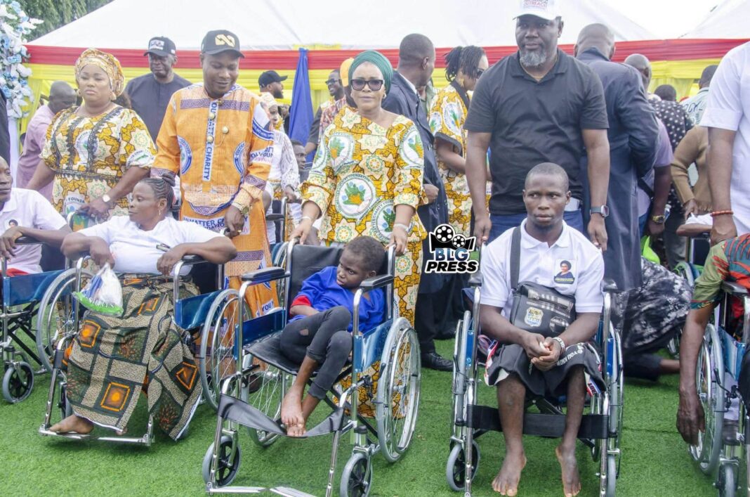 DELTA FIRST LADY DONATES ₦5 MILLION TO AUTISM PATIENT, EXTENDS FREE MEDICAL CARE TO HUNDREDS DELTA FIRST LADY DONATES ₦5 MILLION TO AUTISM PATIENT, EXTENDS FREE MEDICAL CARE TO HUNDREDS