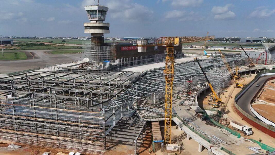 LAGOS INTERNATIONAL AIRPORT TAKES A NEW SHAPE AS MASSIVE MMIA TRANSFORMATION GATHERS PACE LAGOS INTERNATIONAL AIRPORT TAKES A NEW SHAPE AS MASSIVE MMIA TRANSFORMATION GATHERS PACE