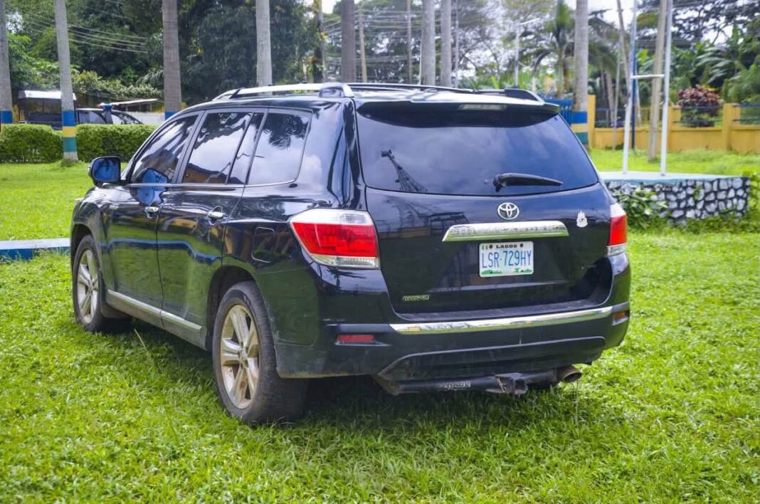 Edo Police Recover Second Stolen Highlander, Arrest 57-Year-Old Over Alleged Defilement Edo Police Recover Second Stolen Highlander, Arrest 57-Year-Old Over Alleged Defilement