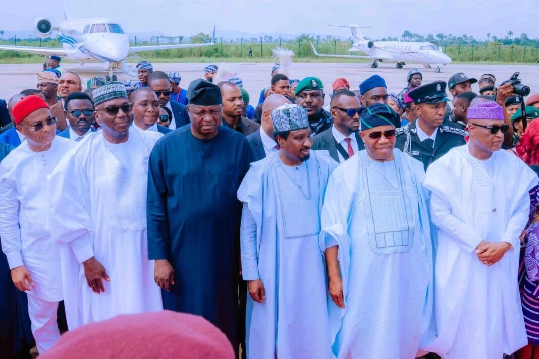 Uzodimma Leads Progressive Governors’ Forum to Oyebanji’s Second-Term Swearing-In Uzodimma Leads Progressive Governors’ Forum to Oyebanji’s Second-Term Swearing-In